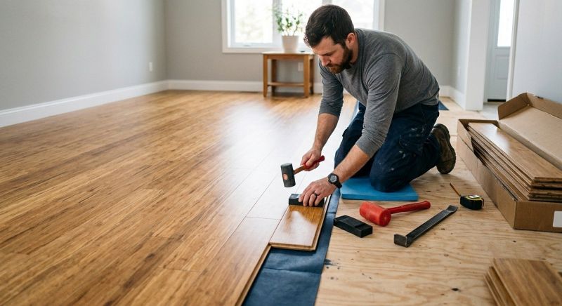 Bamboo Flooring Installation in Newburyport, MA