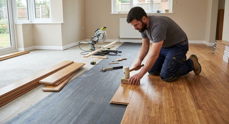 Bamboo Flooring Installation in Newburyport, MA