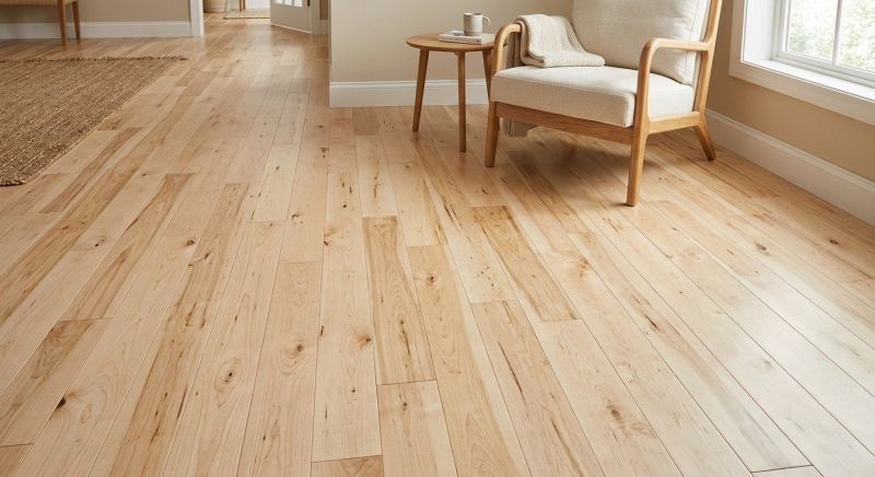 Birch Floor Installation in Newburyport, MA