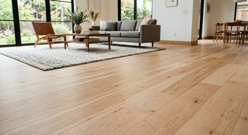Birch Floor Installation in Newburyport, MA