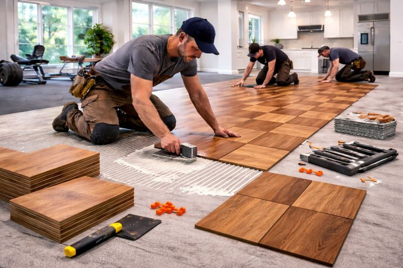Hardwood Floor Installation in Amesbury, MA