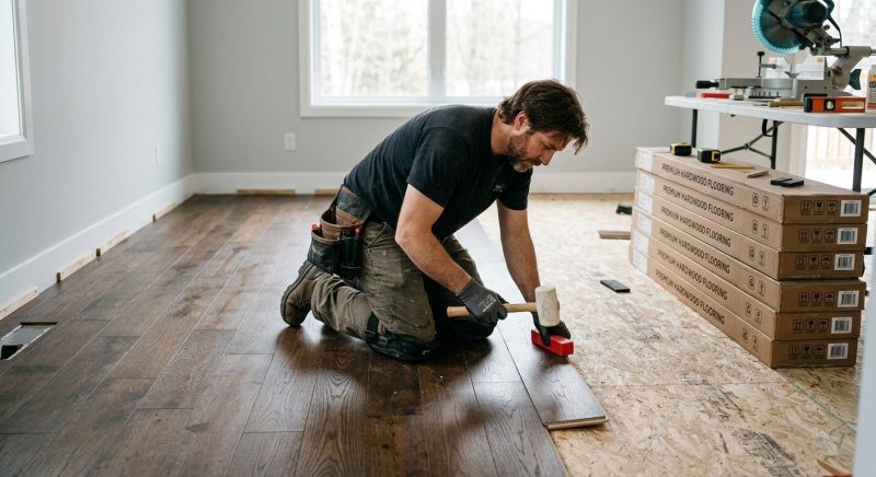 Hardwood Floor Installation in Essex, MA
