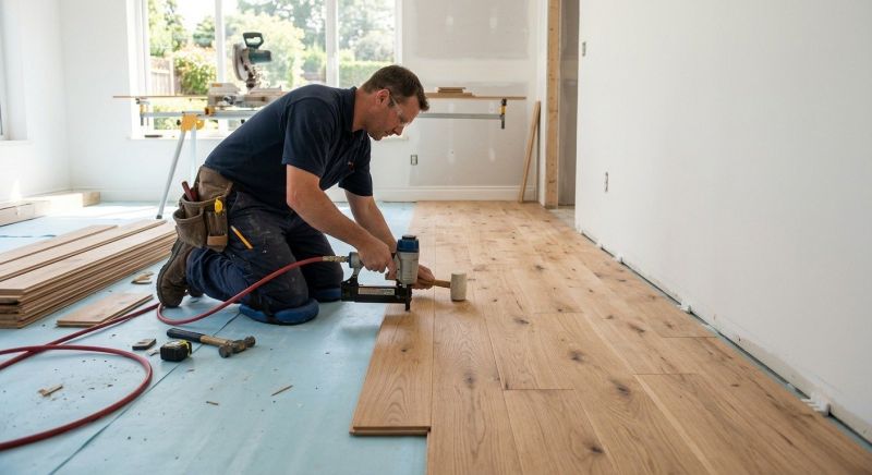 Hardwood Floor Installation in Salisbury, MA