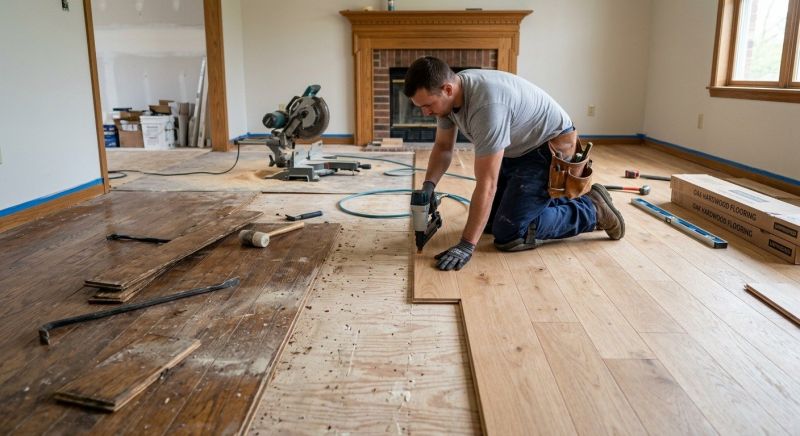 Hardwood Replacement in Middleton, MA