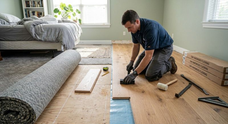Hardwood Replacement in Newmarket, NH