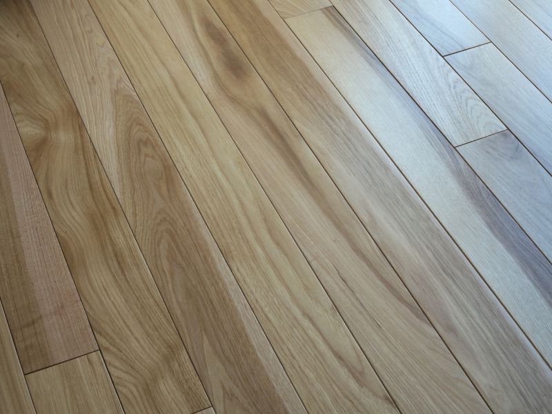 Hickory Floor Installation in Newburyport, MA