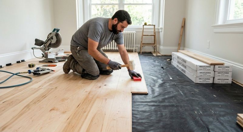 Maple Flooring Installation in Epping, NH