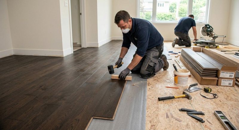 Maple Flooring Installation in Middleton, MA
