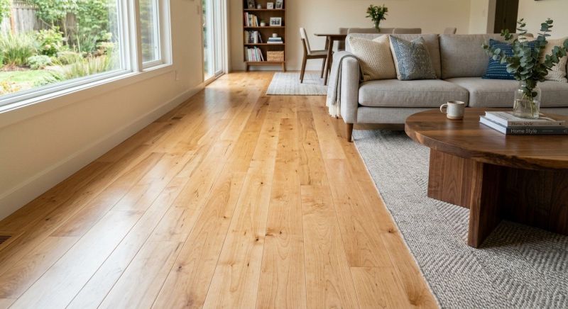 Maple Flooring Installation in Seabrook, NH
