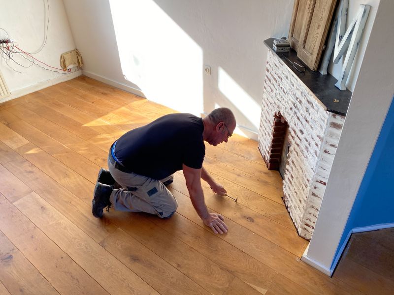 Pine Floor Installation in Newburyport, MA