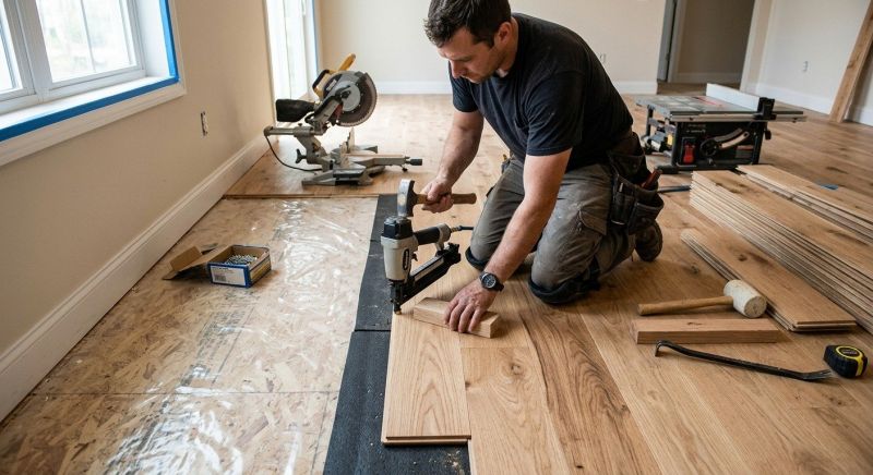 Wood Flooring Installation in Hampton, NH