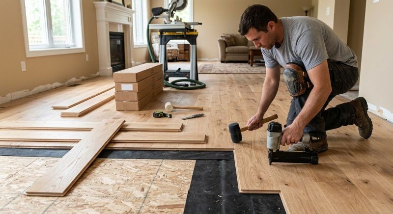 Wood Flooring Installation in Hampton, NH