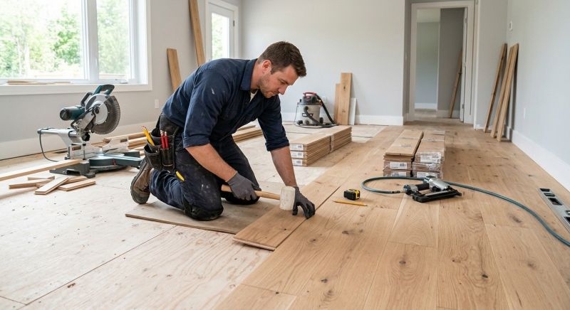 Wood Flooring Installation in Hampton, NH