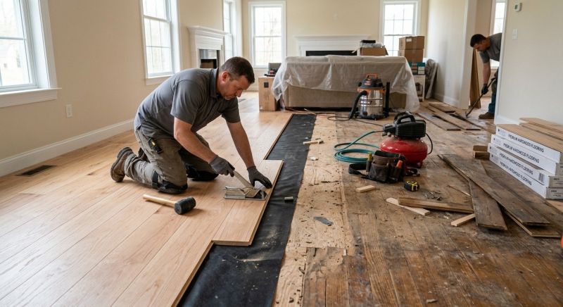 Wood Flooring Replacement in Sandown, NH